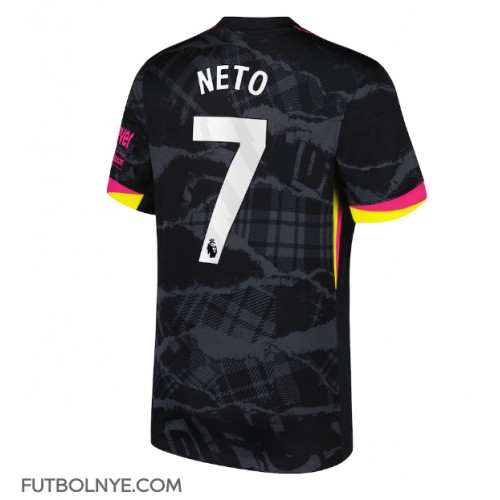 Camiseta Chelsea Pedro Neto #7 Tercera Equipación 2024-25 manga corta